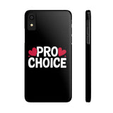 Premium Pro Choice iPhone Case | Feminist Pro Choice Gifts Slim Phone Cases Premium Pro Choice iPhone Case | Feminist Pro Choice Gifts Slim Phone Cases