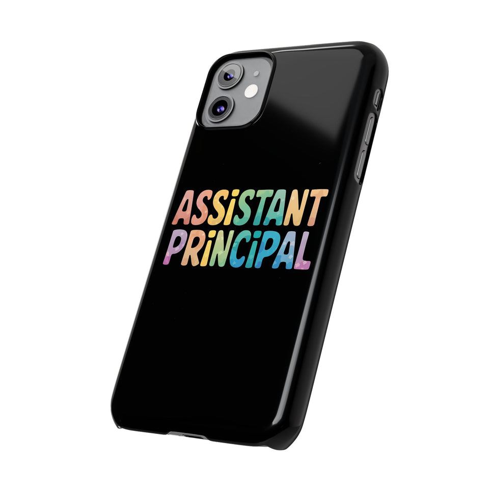 Premium Assistant Principal iPhone Case | Cute Assistant Principal Gifts Slim Phone Cases