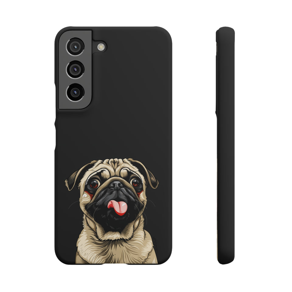 Pug Phone Case | I Love My Pug Phone Case | Pug iPhone & Samsung Galaxy Snap Cases