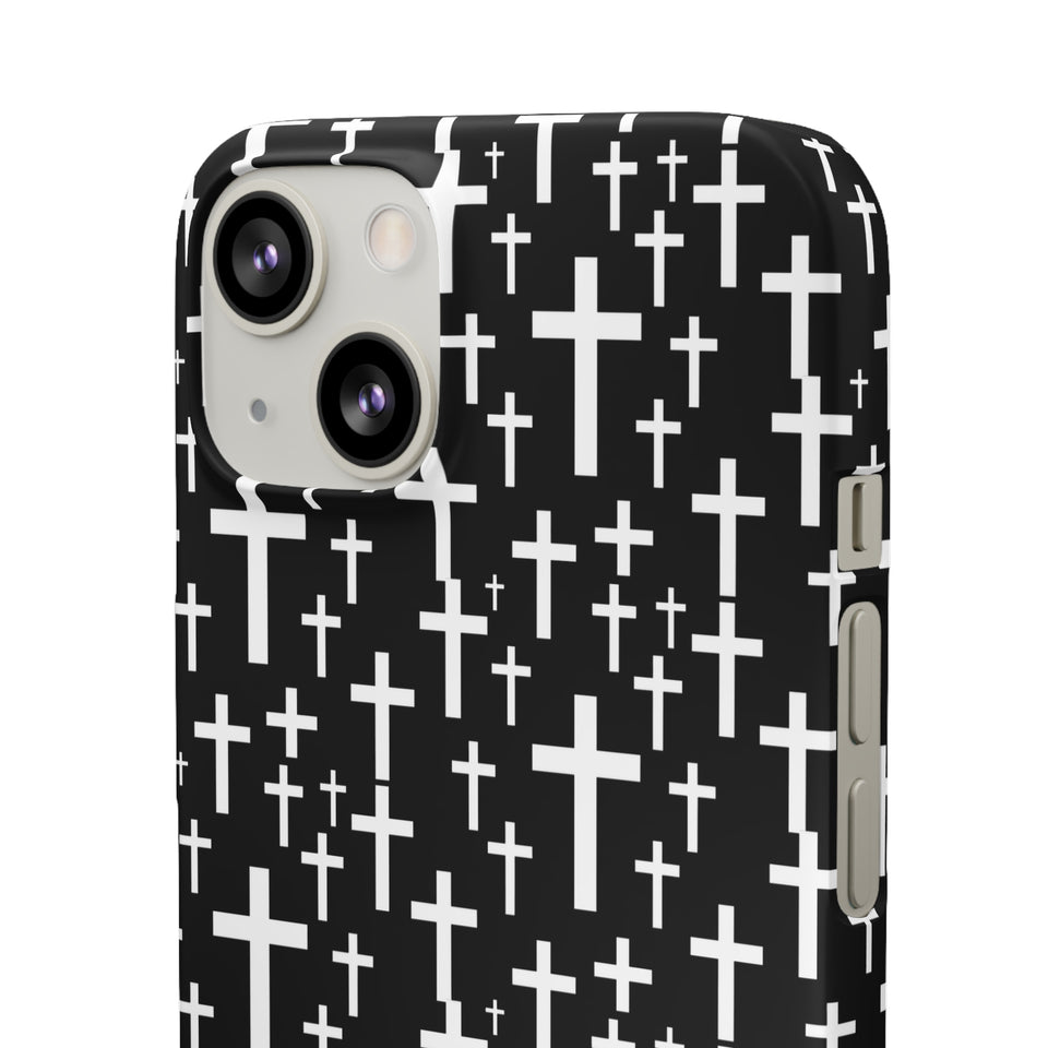 Faith In Jesus iPhone Christian Religion Phone Case | Faith Cross Phone Case | Christian Cross iPhone & Samsung Galaxy Snap Cases