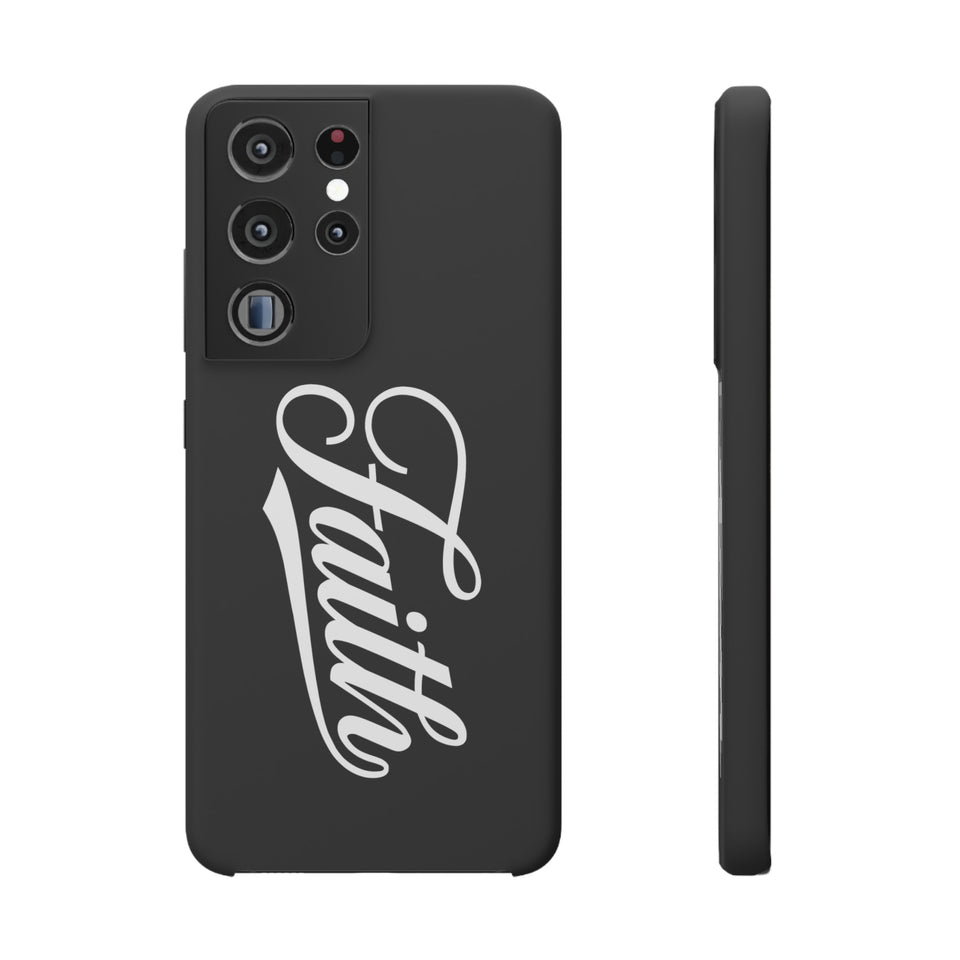 Faith In Jesus iPhone Christian Religion Phone Case | Jesus Faith Cross Phone Case | Faith Christian Cross iPhone & Samsung Galaxy Snap Cases
