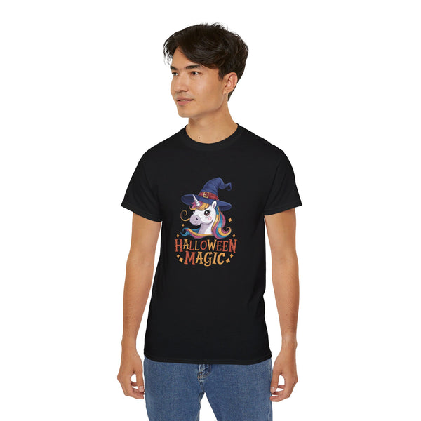 Halloween Magic Unicorn Shirt | Halloween Unicorn Gifts | Unicorn Merchandise | Halloween Unisex T-Shirt