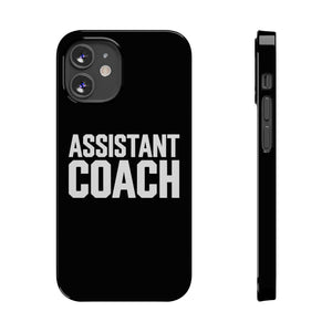 Premium Assistant Coach iPhone Case | Assistant Coach Gifts Slim Phone Cases Premium Assistant Coach iPhone Case | Assistant Coach Gifts Slim Phone Cases
