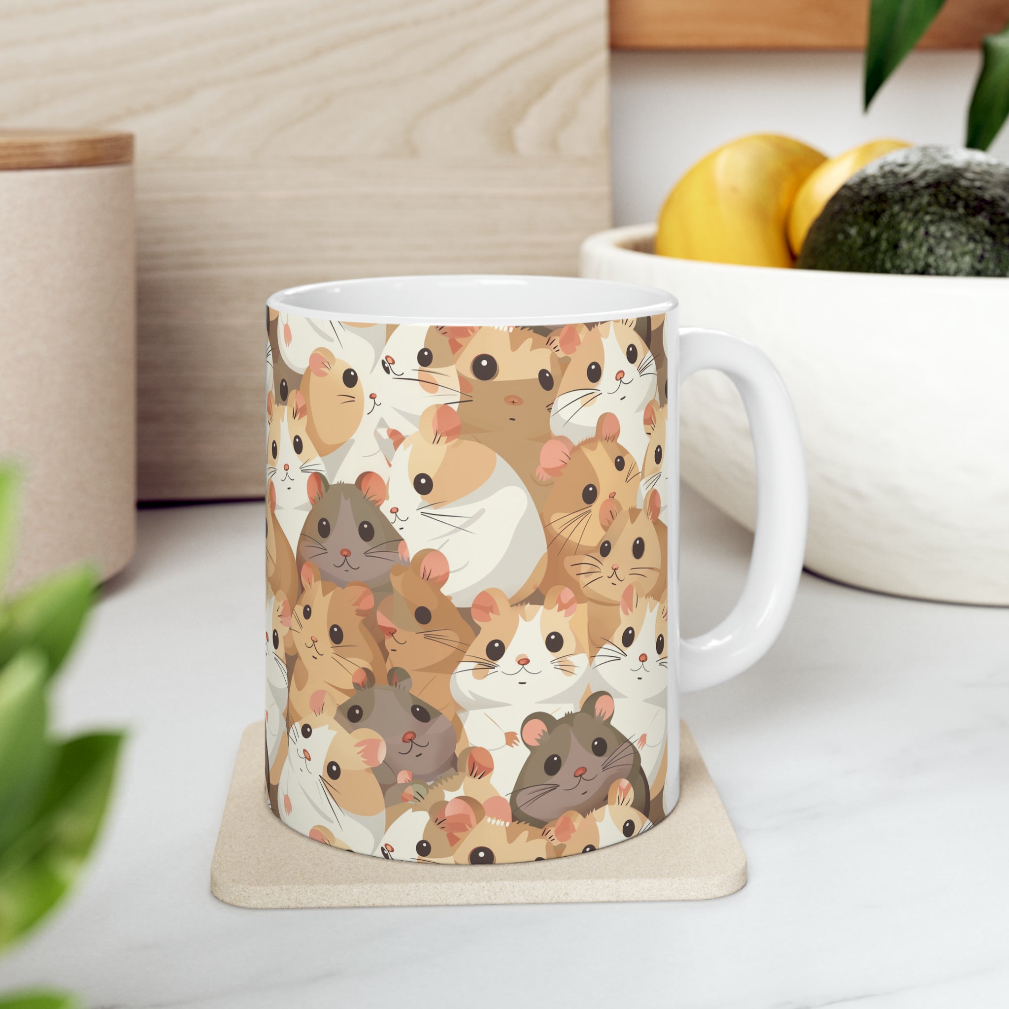 Hamster Mug  | Kawaii Hamster Mom Coffee Mug | Cute Hamster Gift Coffee Mug 11oz
