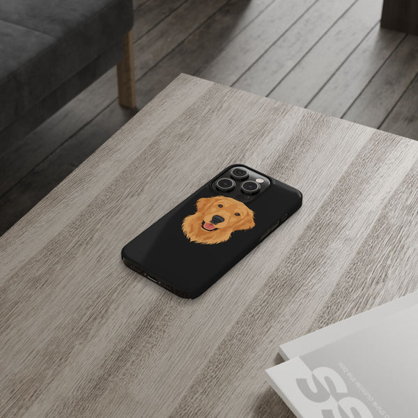 Premium Golden Retriever iPhone Case | Golden Retriever Gifts Slim Phone Cases