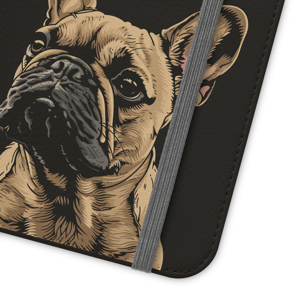 French Bulldog Phone Case | I Love My Frenchie Wallet Phone Case Gifts | IPhone & Samsung Galaxy French Bulldog Flip Cases