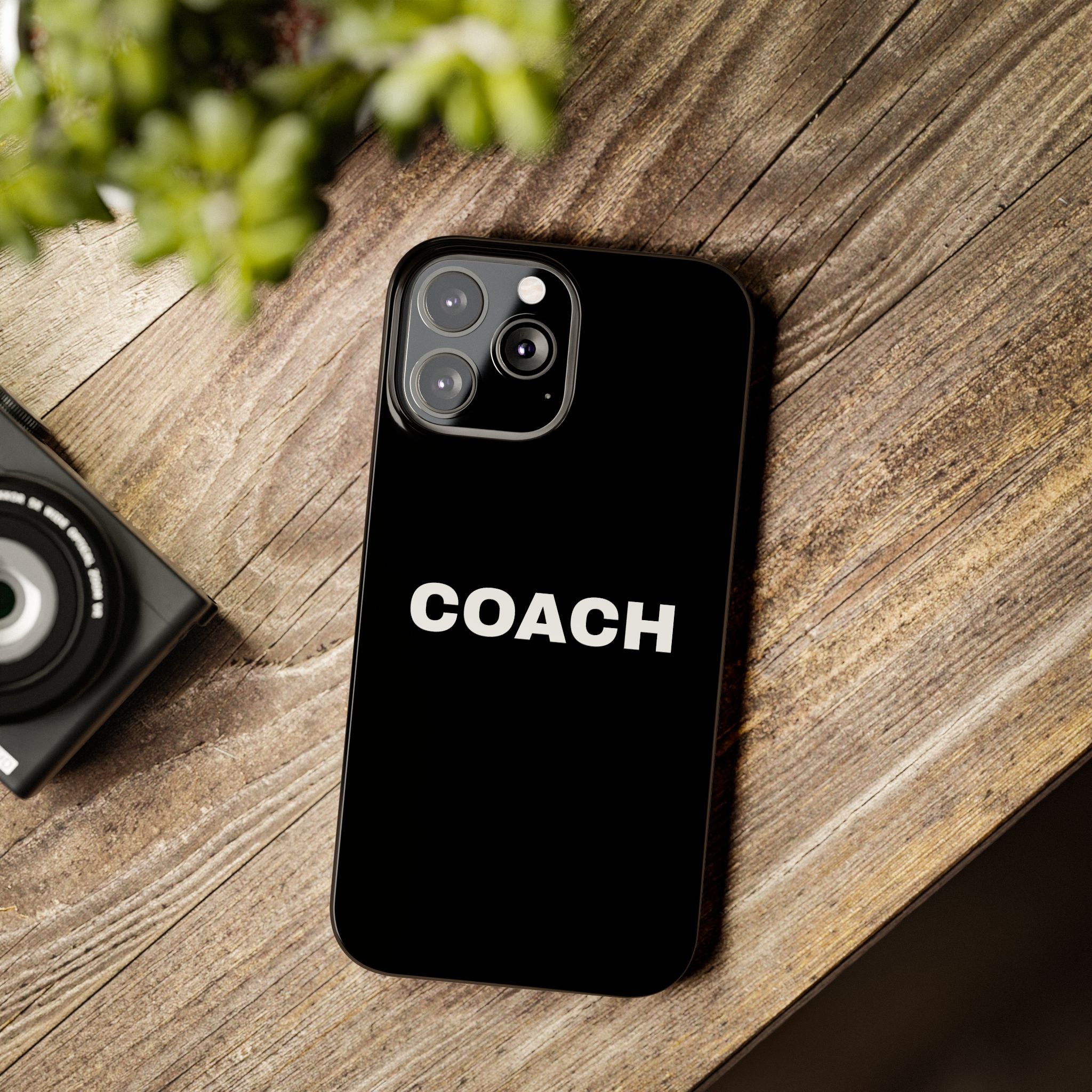 Coach Slim iPhone Cases