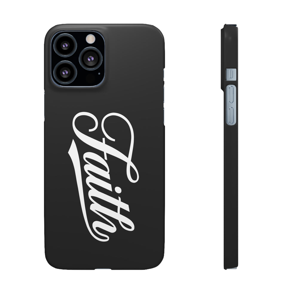 Faith In Jesus iPhone Christian Religion Phone Case | Jesus Faith Cross Phone Case | Faith Christian Cross iPhone & Samsung Galaxy Snap Cases