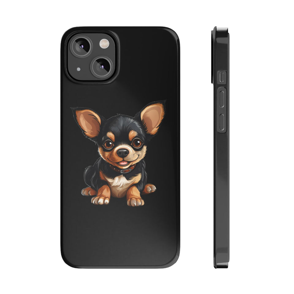 Premium Chihuahua iPhone Case | Cute Chihuahua Gifts Slim Phone Cases