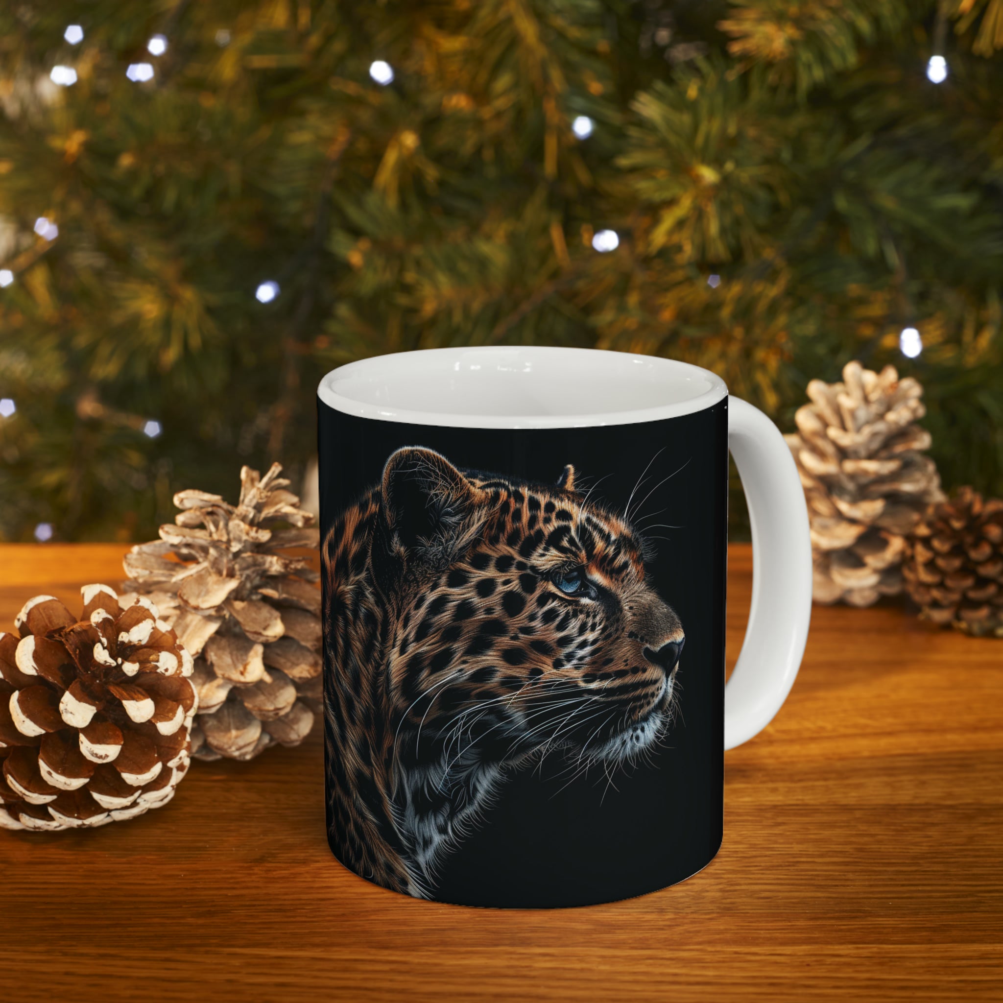 Leopard Mug | Leopard Coffee Mug | Cute Leopard Gift | Leopard Presents | Leopard Mug 1 11oz