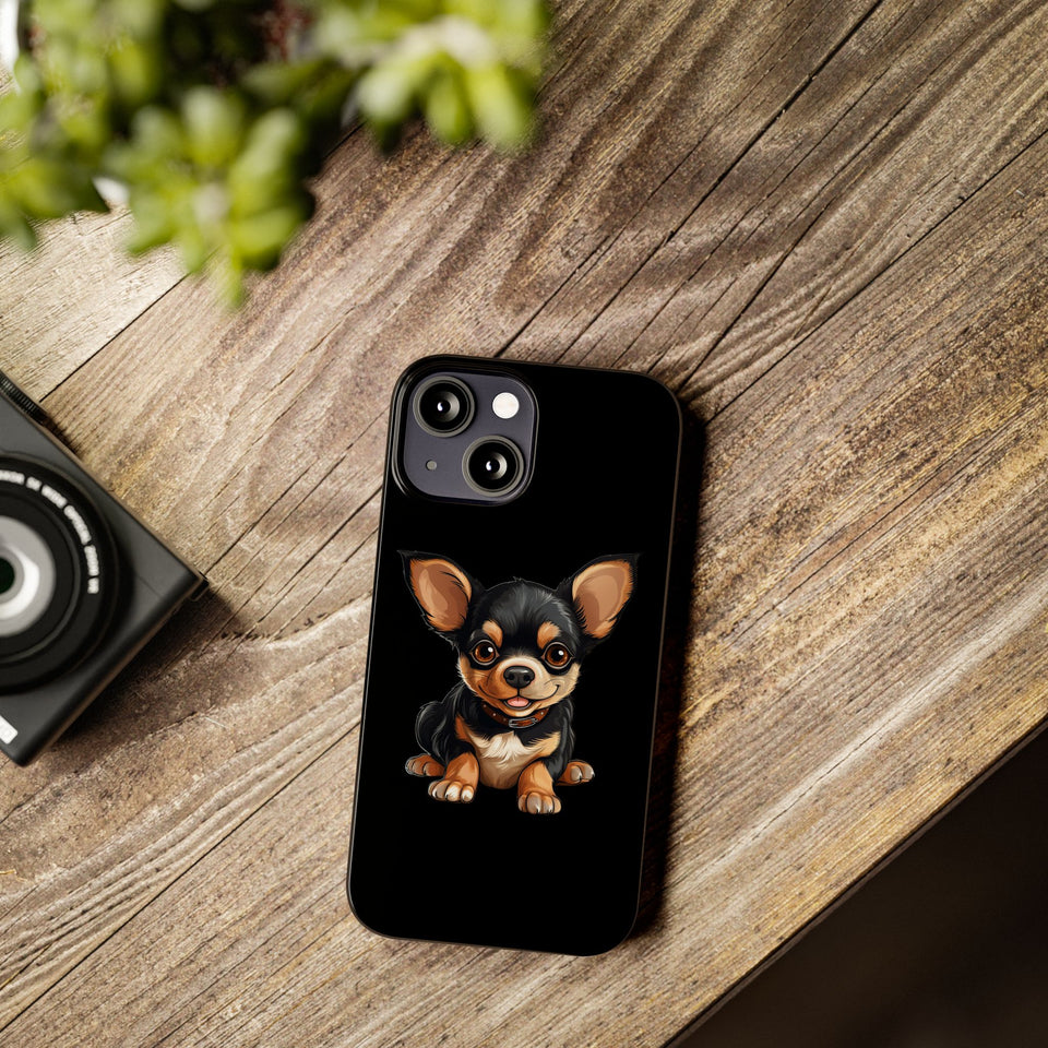 Premium Chihuahua iPhone Case | Cute Chihuahua Gifts Slim Phone Cases