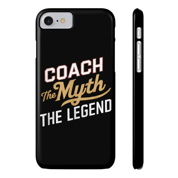 Coach The Myth The Legend Slim iPhone Cases | Coach Gift iPhone Case
