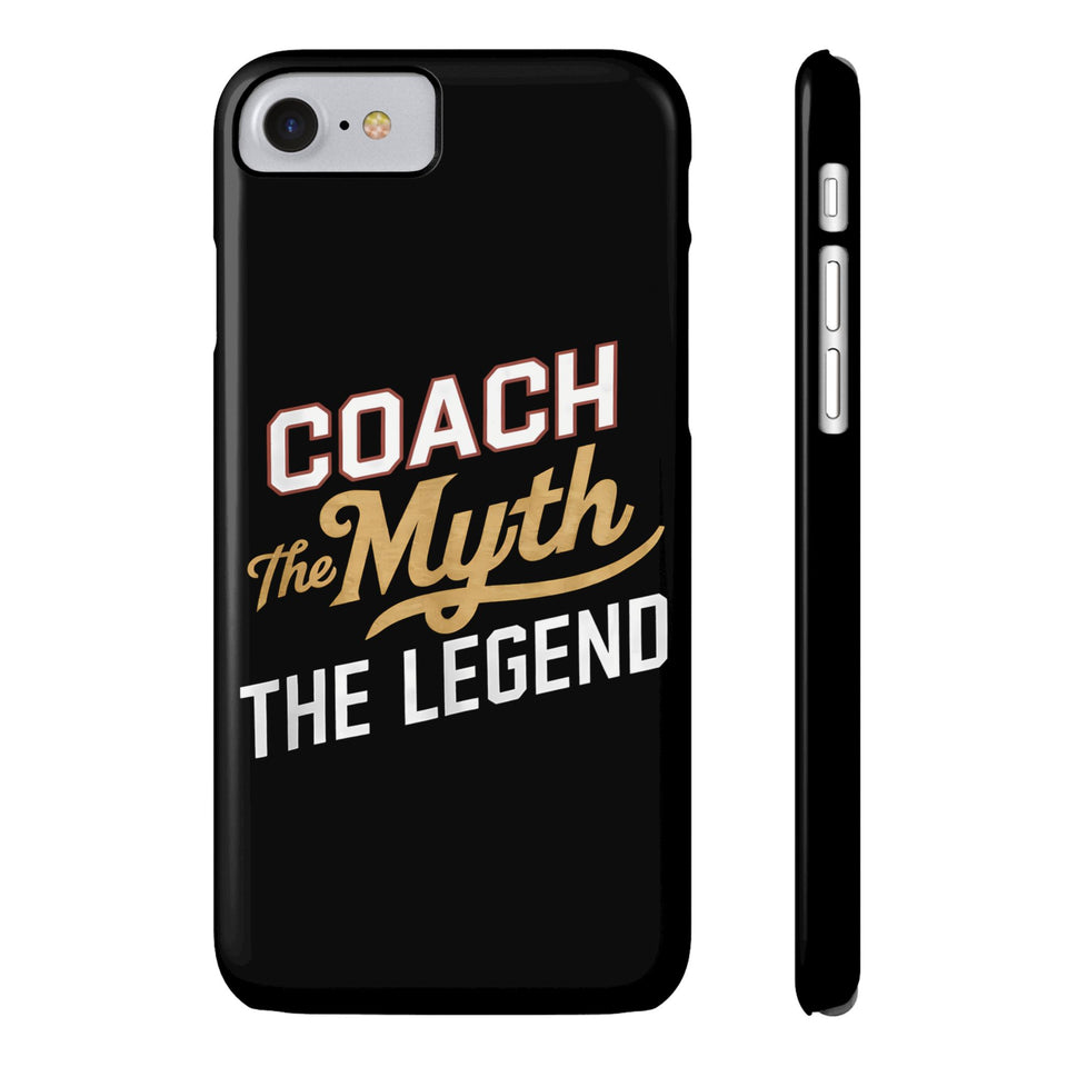Coach The Myth The Legend Slim iPhone Cases | Coach Gift iPhone Case