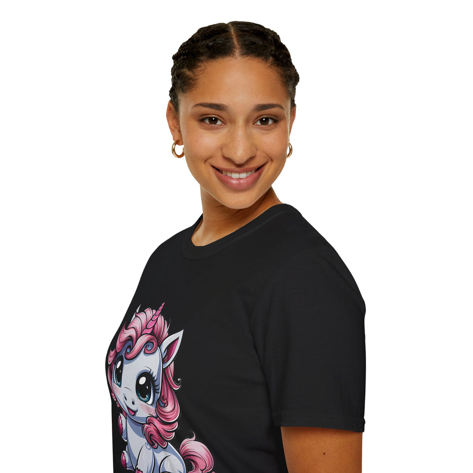 Cute Chibi Unicorn T-Shirt