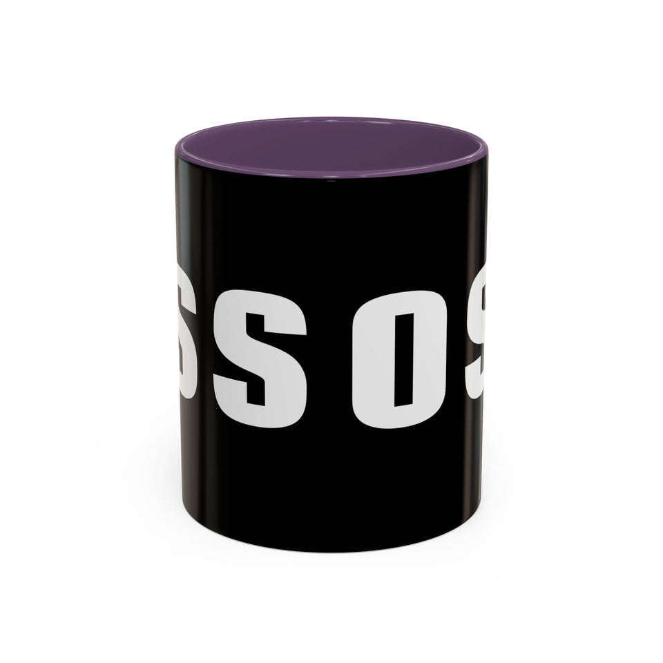 Brazilian Jiu Jitsu OSS | BJJ Accent Coffee Mug