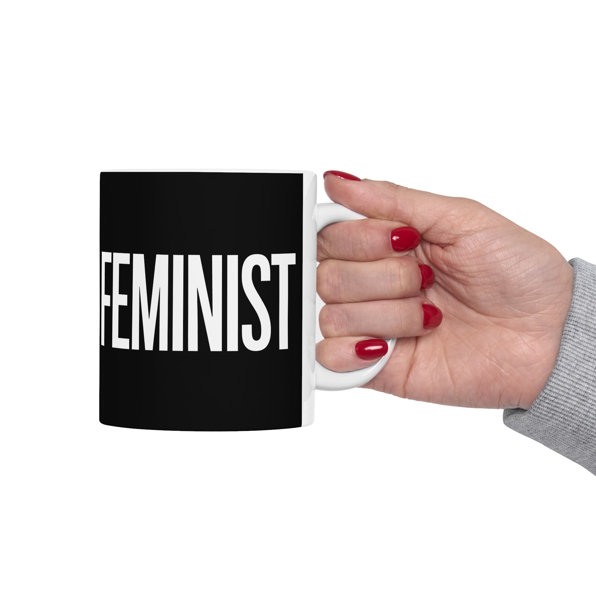 Feminist Ceramic Mug | Feminist Gift Mug (11oz) Main image