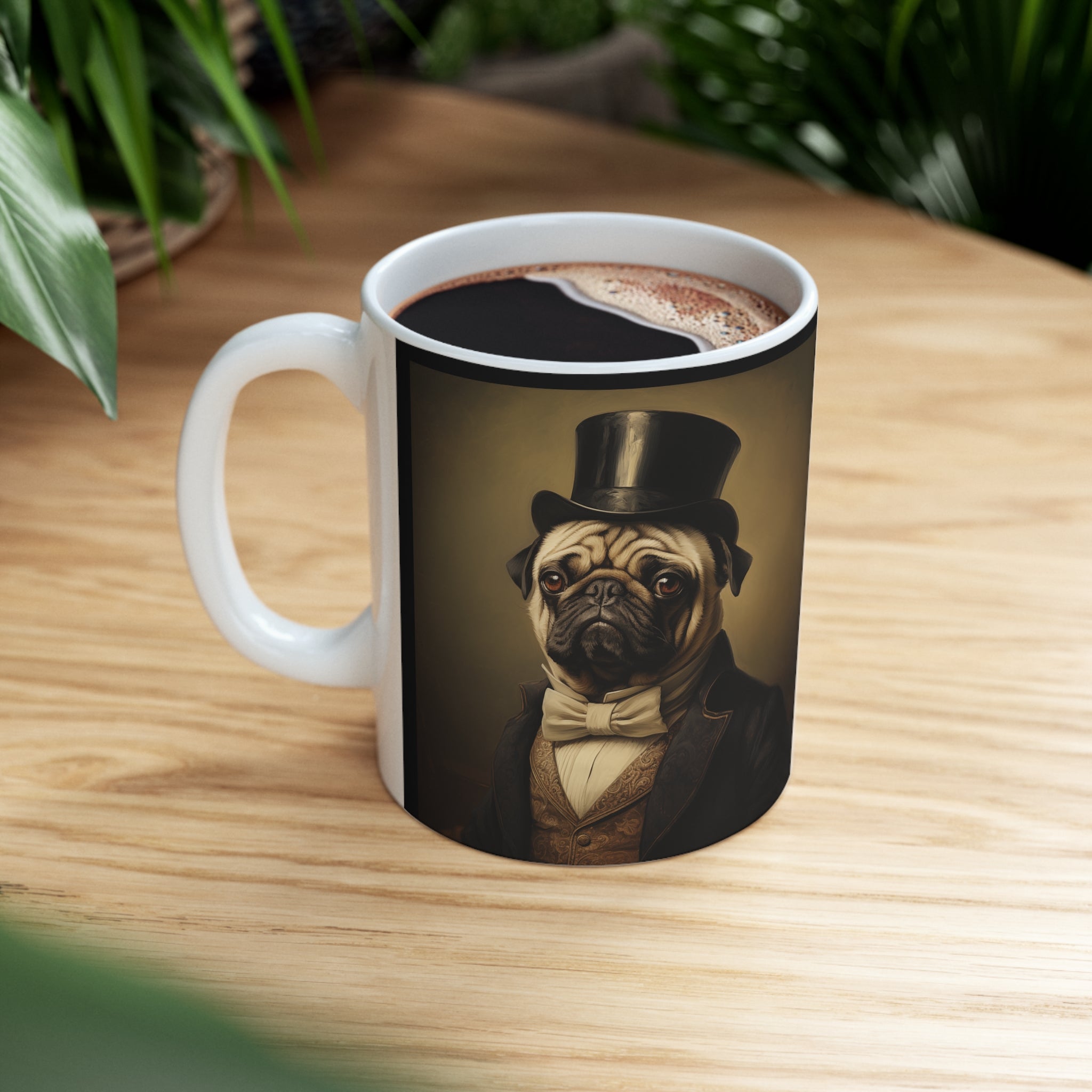 Pug Mug | Pug Coffee Mug | Pug Dog Gifts | Pug Presents | Pug Mug 11oz