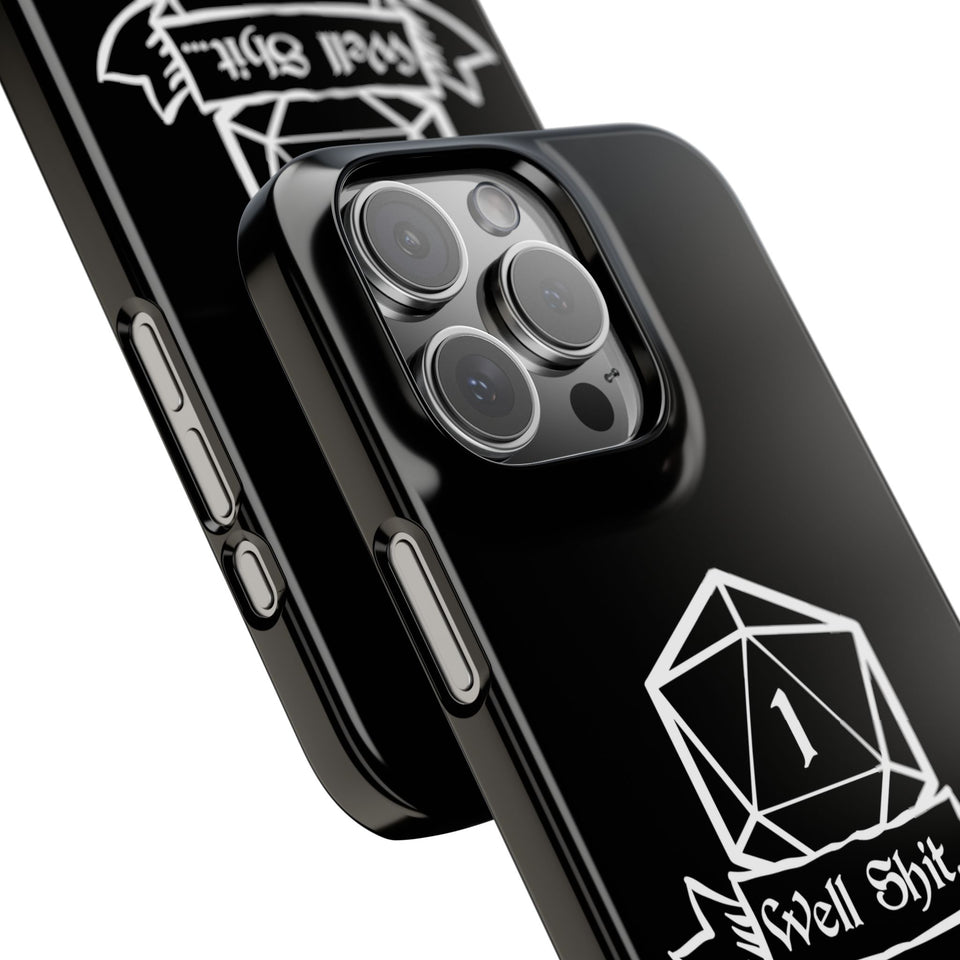 Premium Well Shit RPG iPhone Case | Fantasy Role Playing Game Gifts Slim Phone Cases