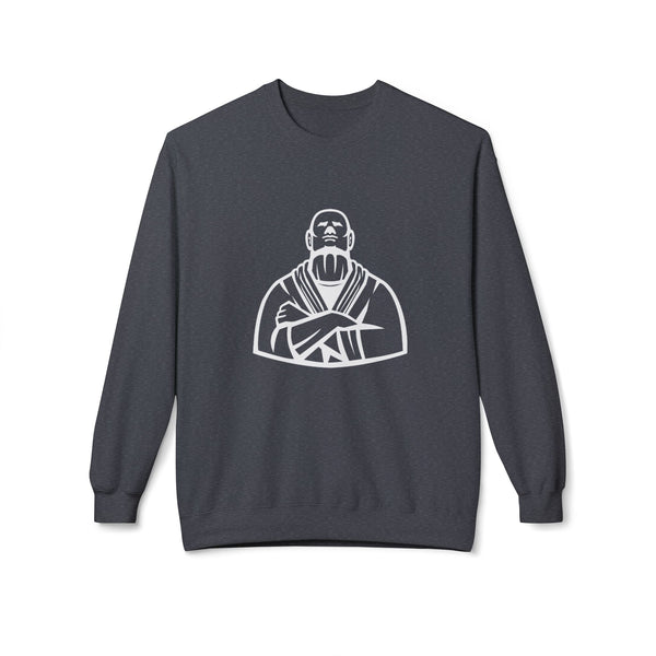 Brazilian Jiu Jitsu Master BJJ Unisex Midweight Softstyle Fleece Crewneck Sweatshirt
