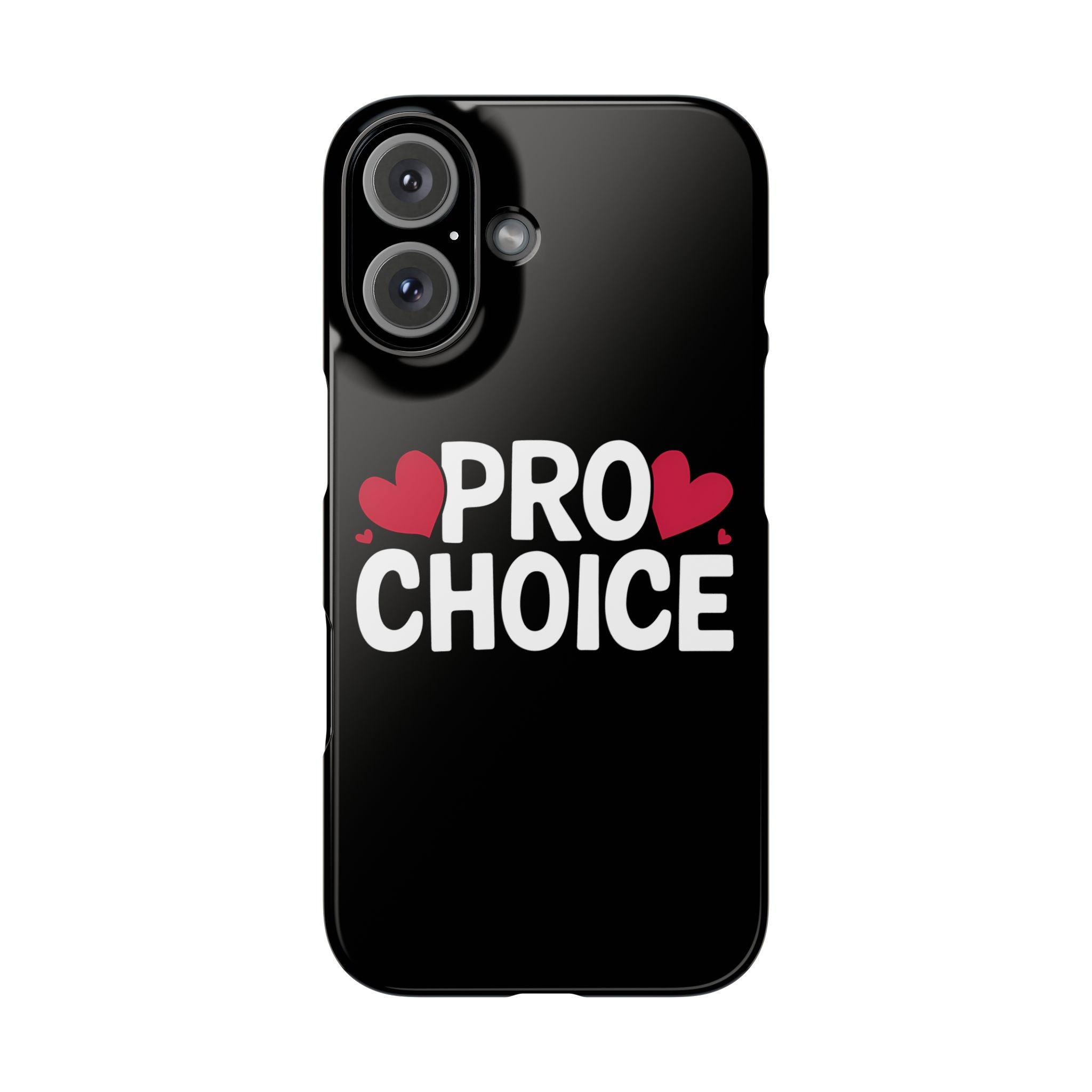 Premium Pro Choice iPhone Case | Feminist Pro Choice Gifts Slim Phone Cases Main image