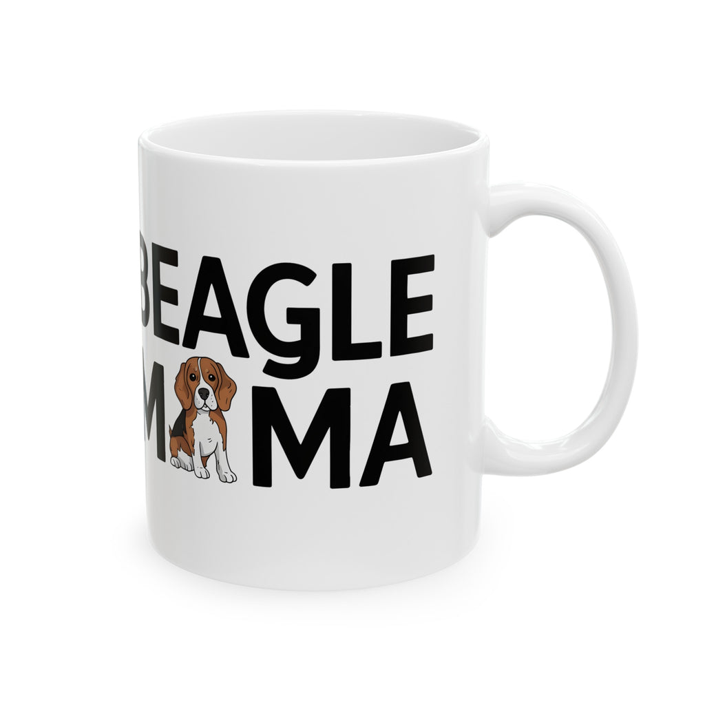 Beagle Mama Mug 2 | Beagle Gifts | Beagle Dog Ceramic Mug 11oz