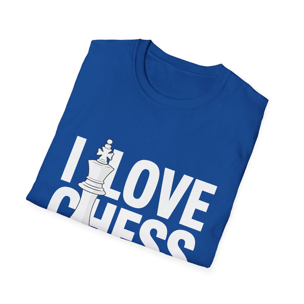 I Love Chess T-Shirt — Chess Lover Tee