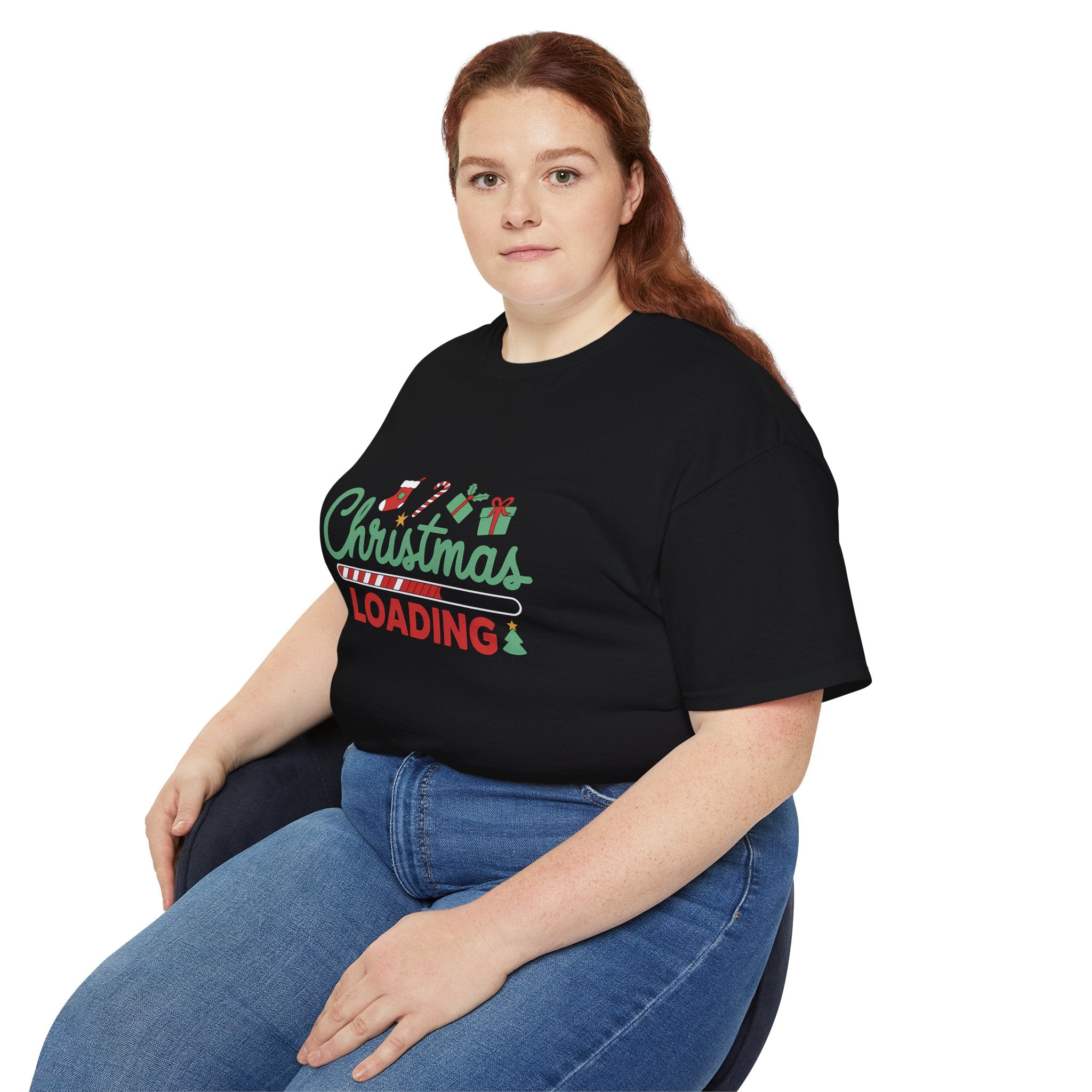 Christmas Loading Xmas Ugly Christmas Shirt 2 | Merry Ugly Xmas Gifts | Ugly Christmas Merchandise | Christmas Unisex T-Shirt
