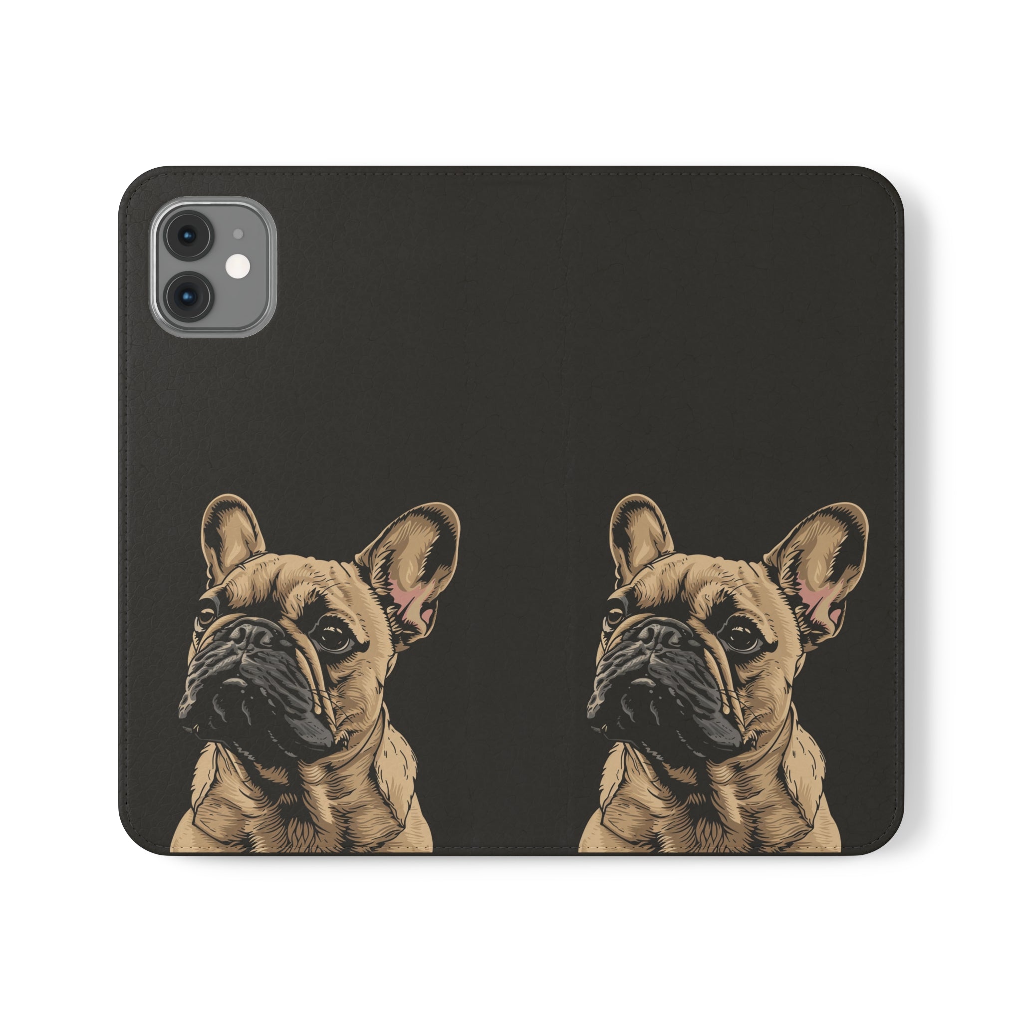 French Bulldog Phone Case | I Love My Frenchie Wallet Phone Case Gifts | IPhone & Samsung Galaxy French Bulldog Flip Cases