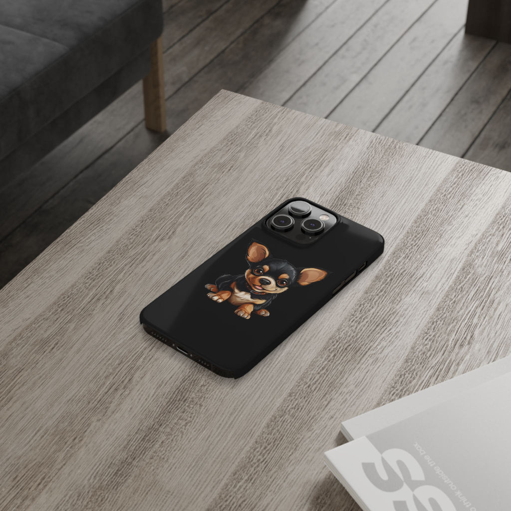 Premium Chihuahua iPhone Case | Cute Chihuahua Gifts Slim Phone Cases