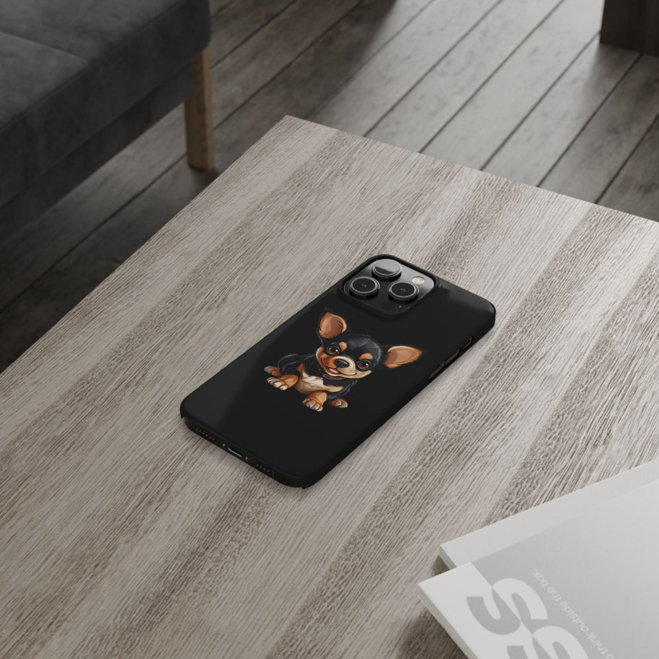 Premium Chihuahua iPhone Case | Cute Chihuahua Gifts Slim Phone Cases