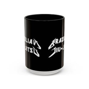 Brazilian Jiu Jitsu Metal | BJJ Accent Coffee Mug Brazilian Jiu Jitsu Metal | BJJ Accent Coffee Mug