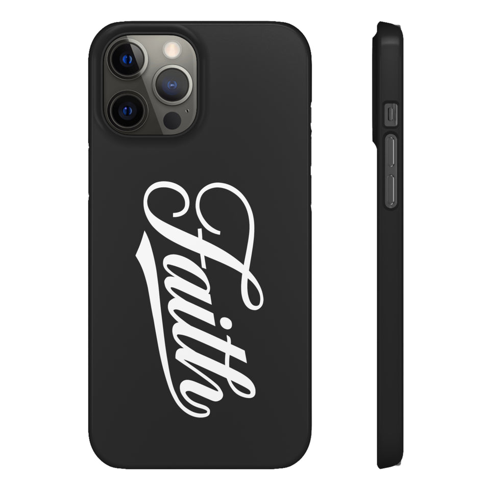 Faith In Jesus iPhone Christian Religion Phone Case | Jesus Faith Cross Phone Case | Faith Christian Cross iPhone & Samsung Galaxy Snap Cases