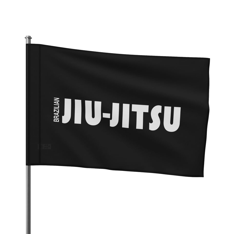 Brazilian Jiu Jitsu Slogan Flag Banner | BJJ Flag