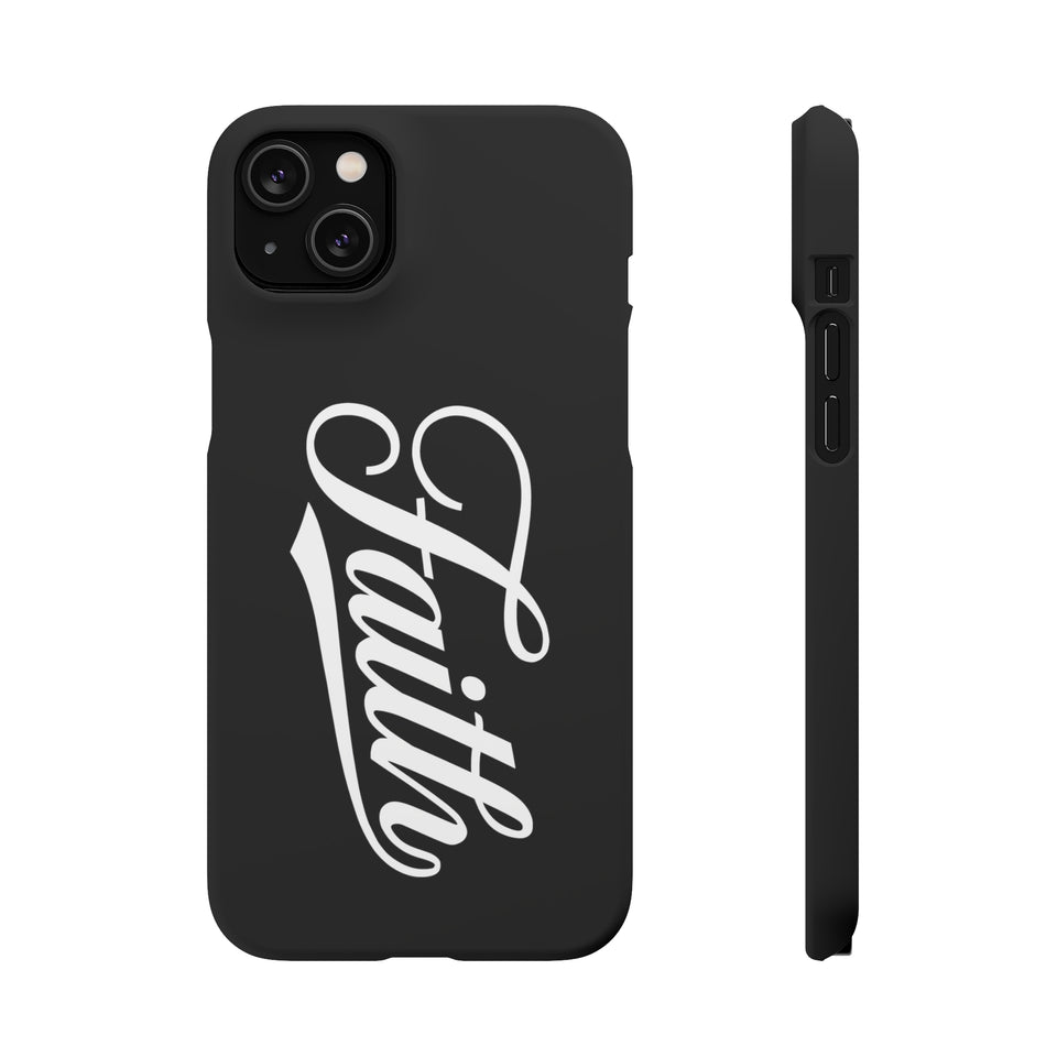 Faith In Jesus iPhone Christian Religion Phone Case | Jesus Faith Cross Phone Case | Faith Christian Cross iPhone & Samsung Galaxy Snap Cases