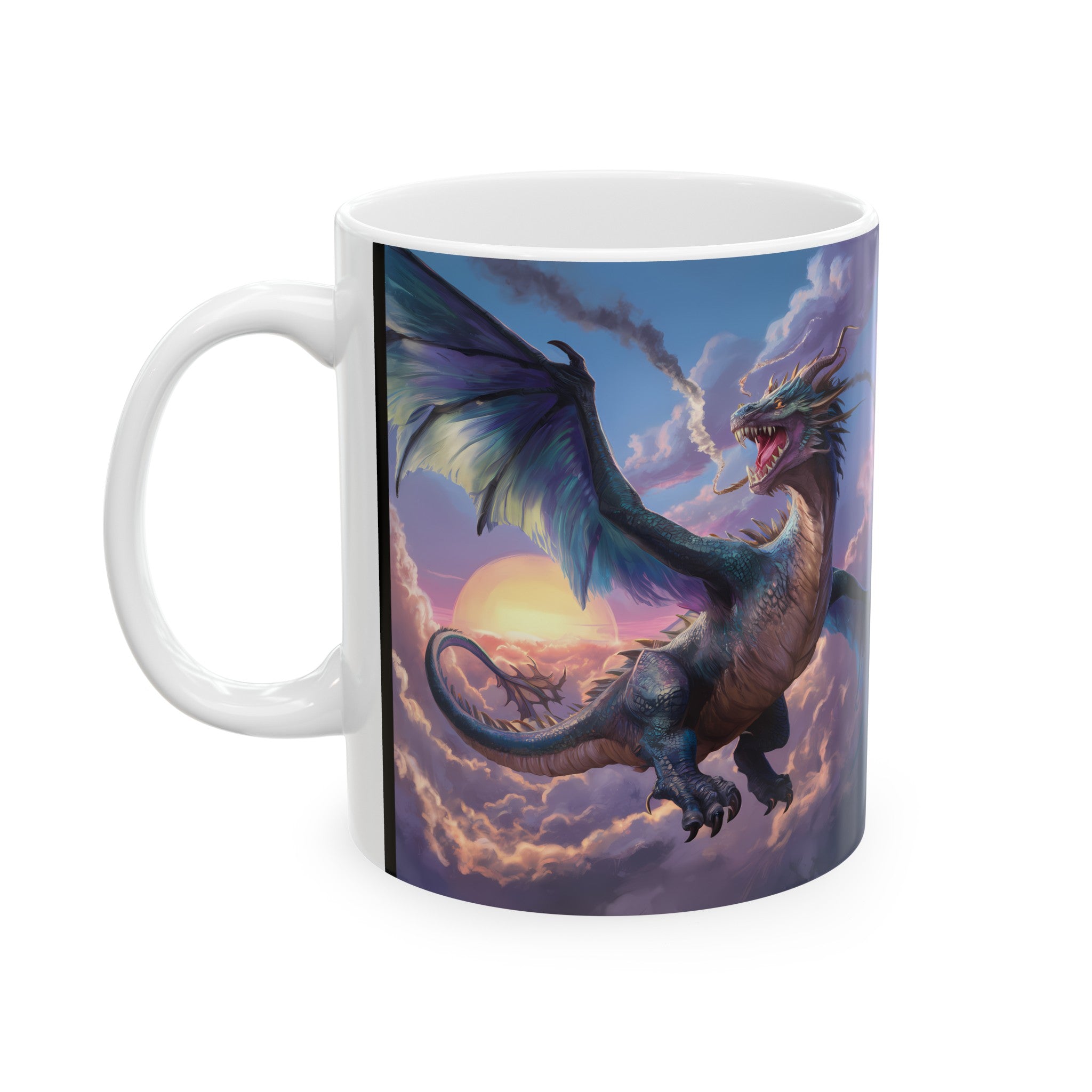 Fantasy Dragon RPG Mug | Role Playing Game Gift | Dragon Coffee Mug | RPG Fantasy Gift Ideas Mug 11oz 4 Main image