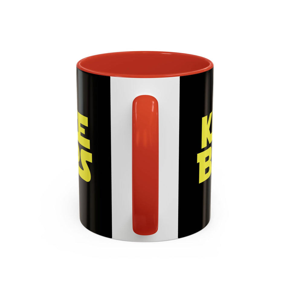 Brazilian Jiu Jitsu Knee Bars | BJJ Accent Coffee Mug