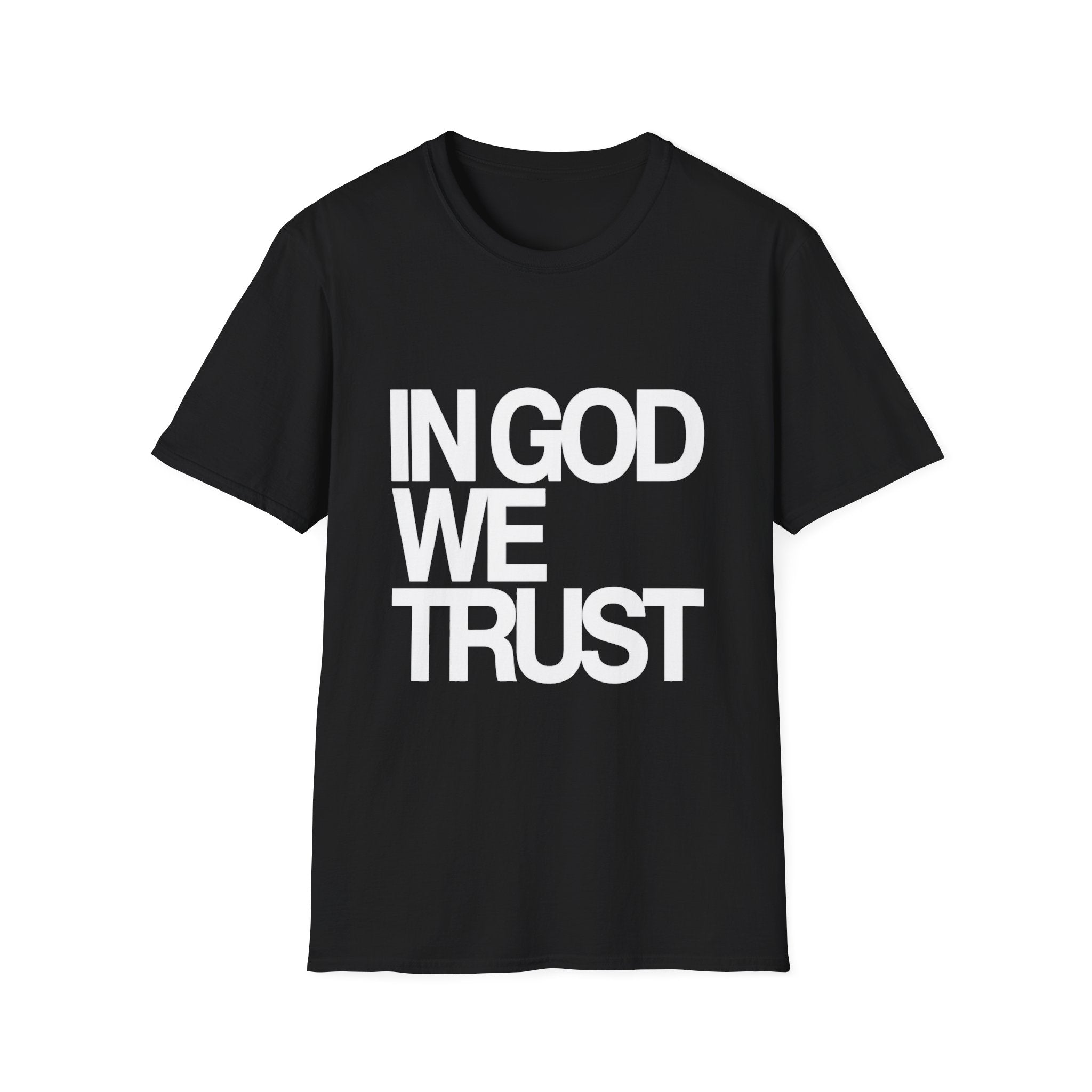 "In God We Trust" T-Shirt — Patriotic Faith Graphic Tee