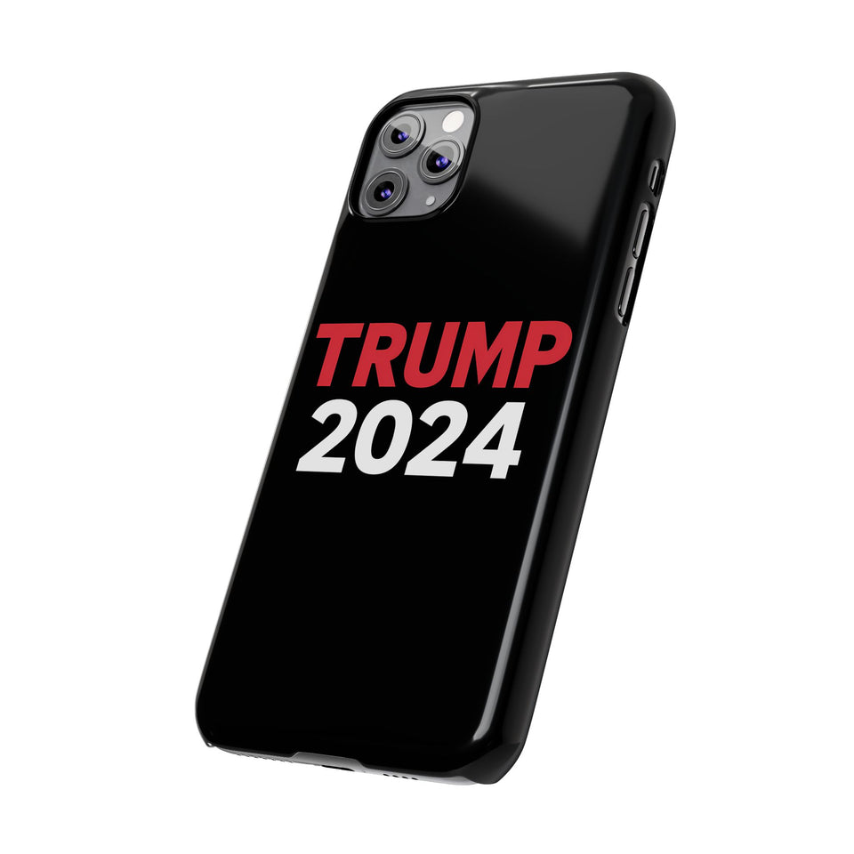 Premium Trump 2024 iPhone Case | Donald Trump Gifts Slim Phone Cases