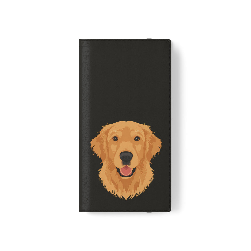 Golden Retriever iPhone & Samsung Galaxy Wallet Phone Case | Golden Retriever Flip Case