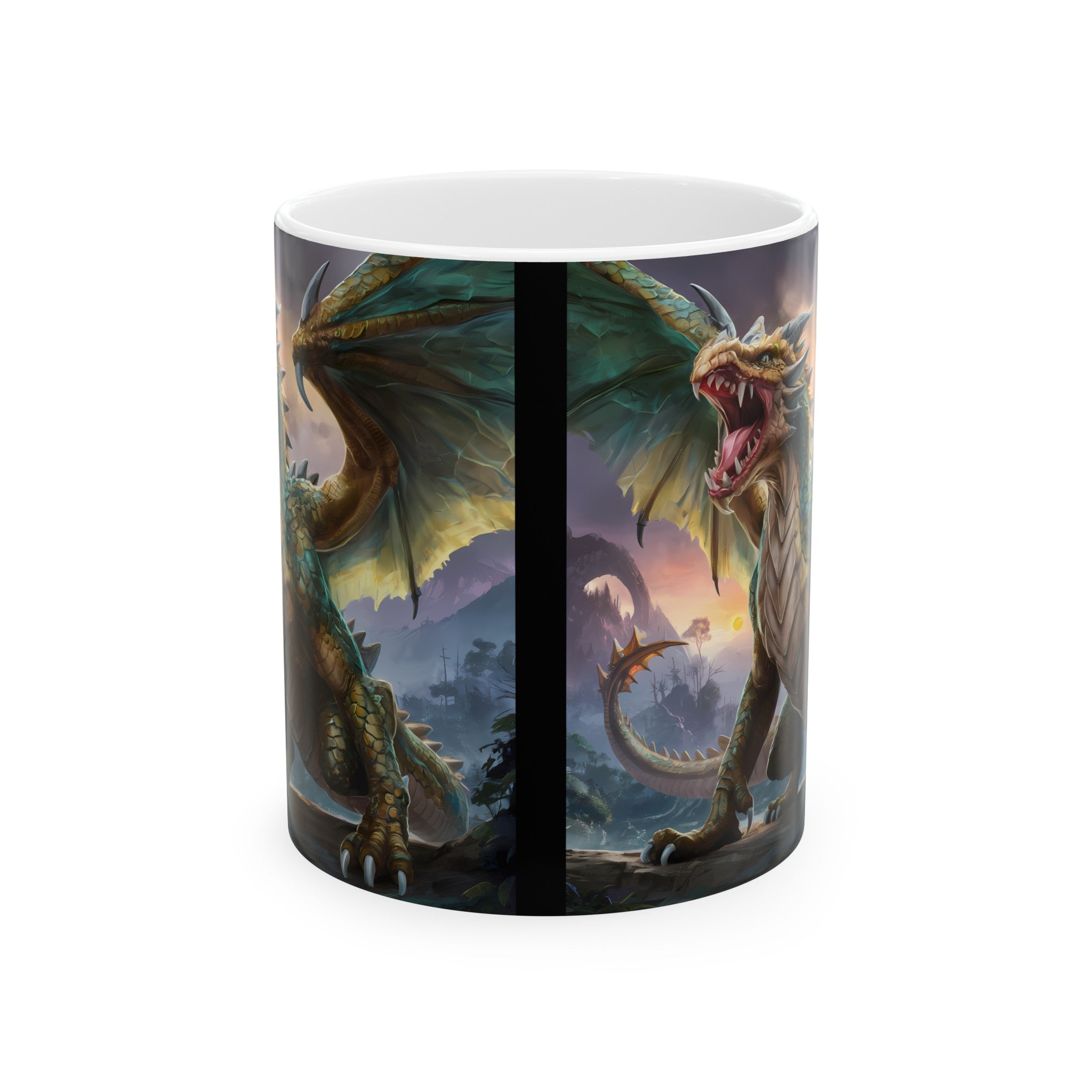 Fantasy Dragon RPG Mug | Role Playing Game Gift | Dragon Coffee Mug | RPG Fantasy Gift Ideas Mug 11oz Secondary image