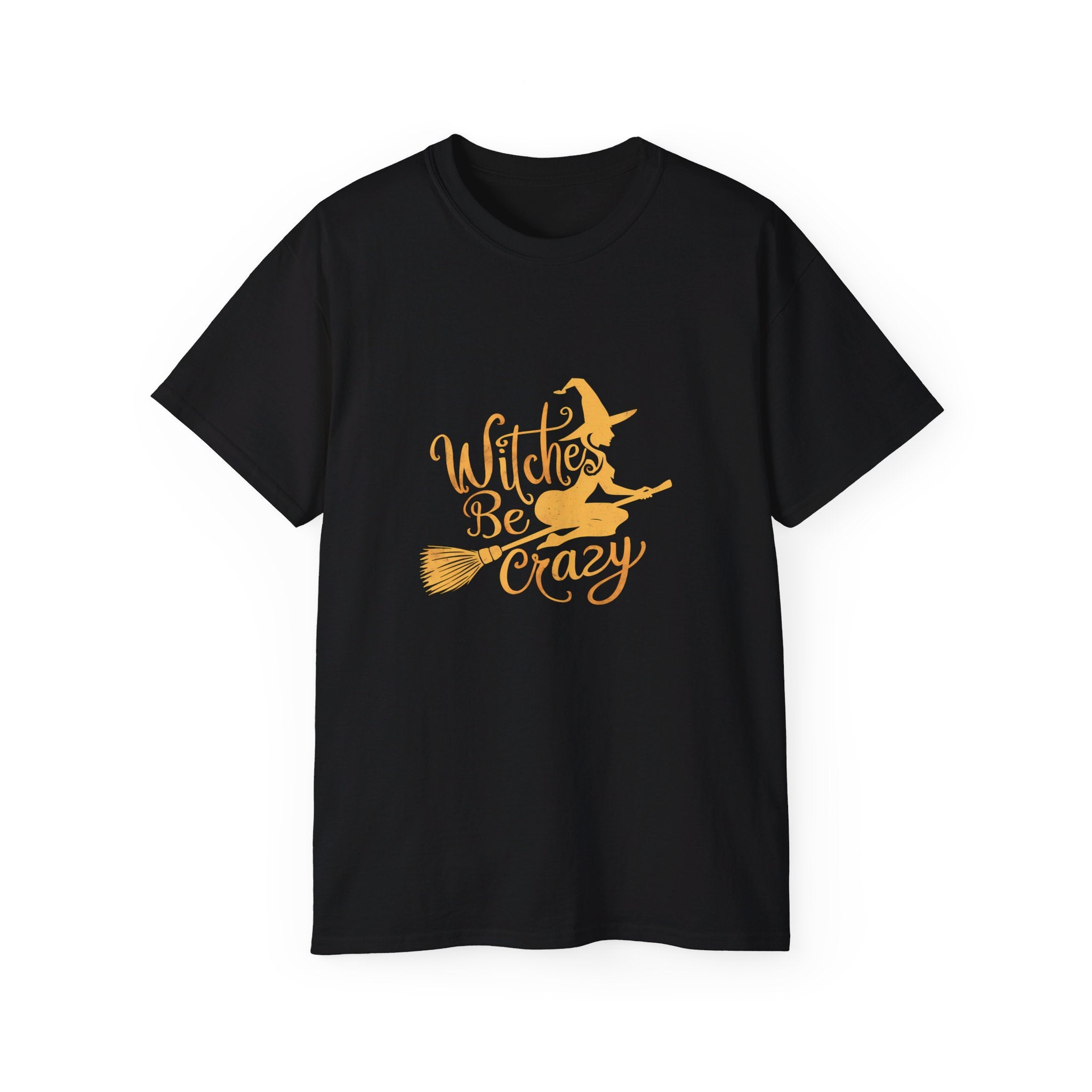 Witches Be Crazy Funny Halloween Costumes Shirt | Happy Halloween Gifts | Scary Halloween Merchandise | Spooky Halloween Unisex T-Shirt Main image