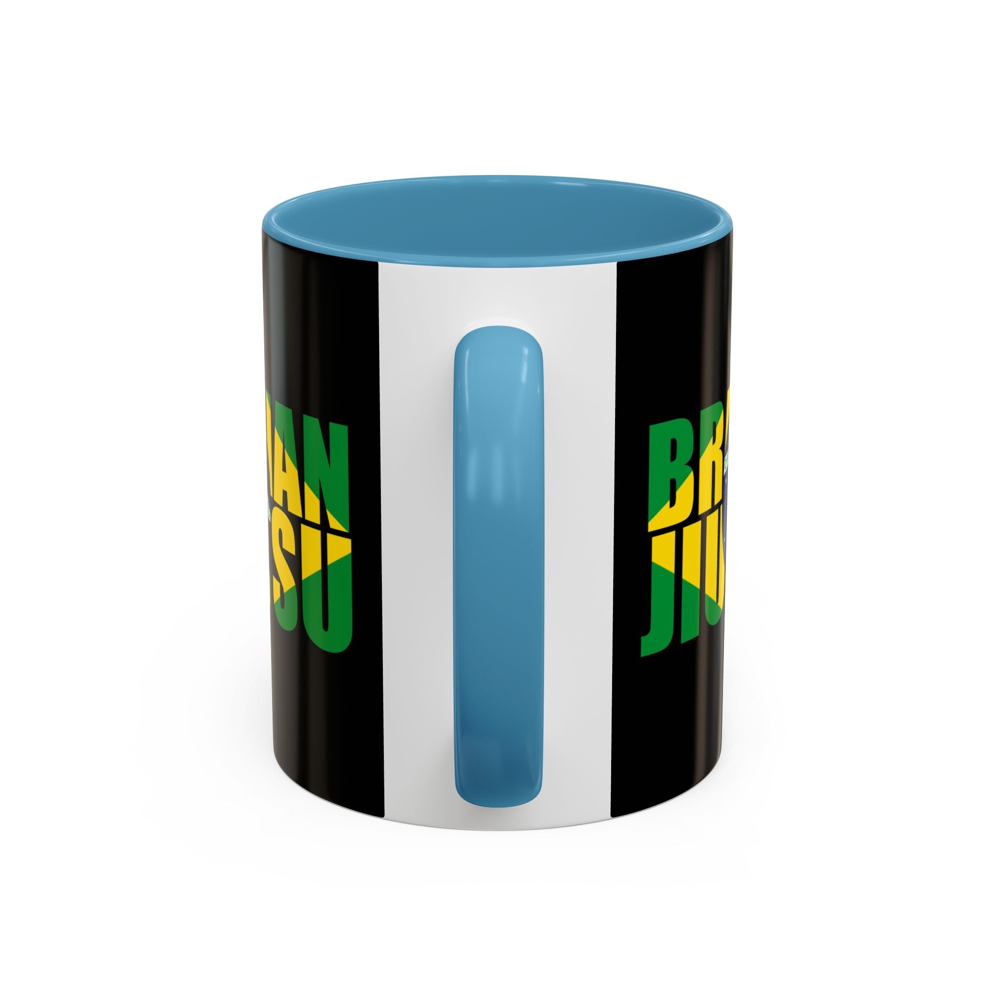 Brazilian Jiu Jitsu Flag 3 | BJJ Accent Coffee Mug
