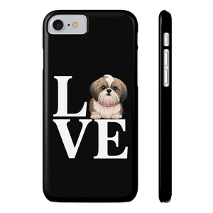 Premium Love Shih Tzu iPhone Case | Cute Shih Tzu Slim Phone Cases Premium Love Shih Tzu iPhone Case | Cute Shih Tzu Slim Phone Cases