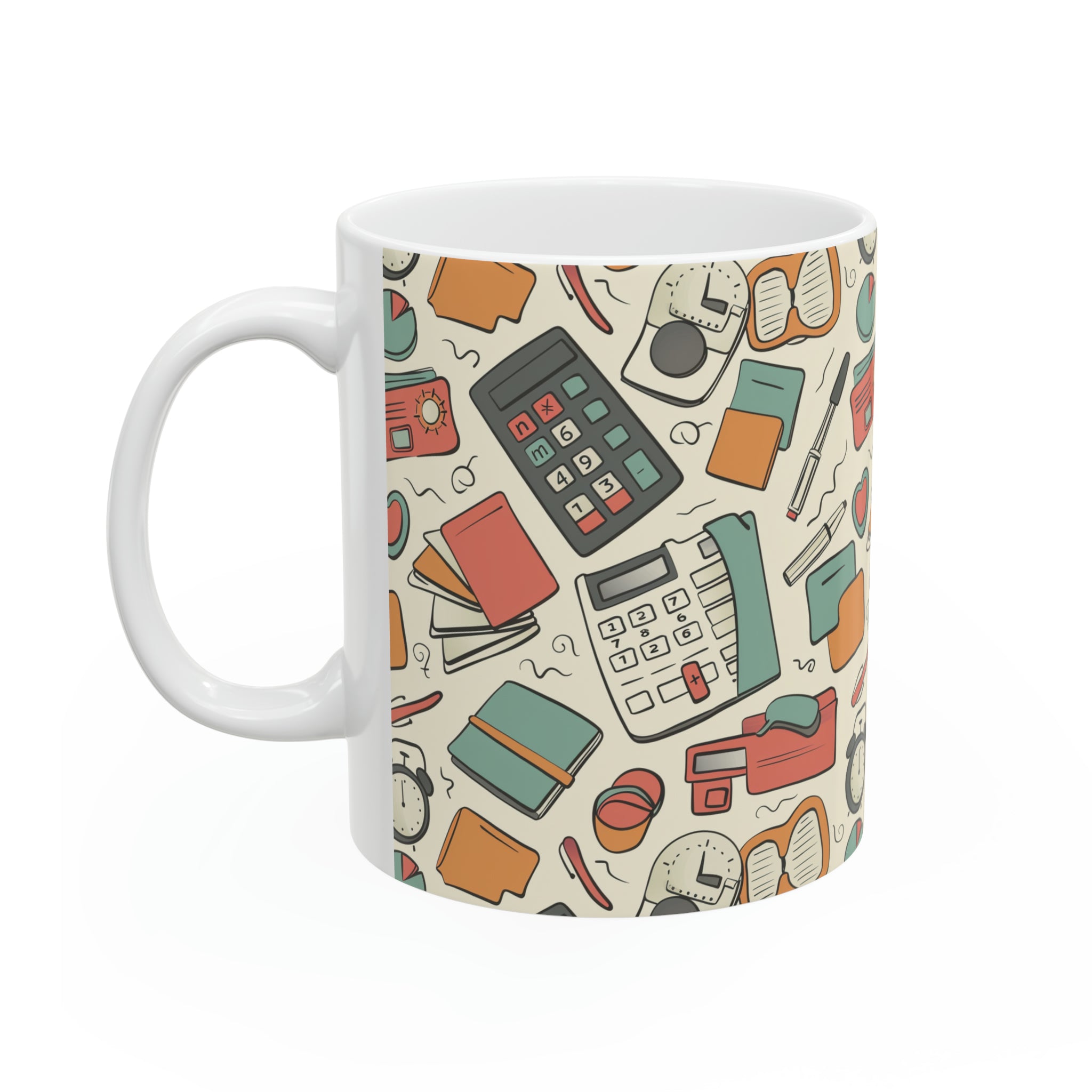 Accountant Mug Mug | Tools Of The Trade Accountant Coffee Mug | Cute Accountant Gifts | Funny Accountant Presents | Accountant Mug 11oz Main image