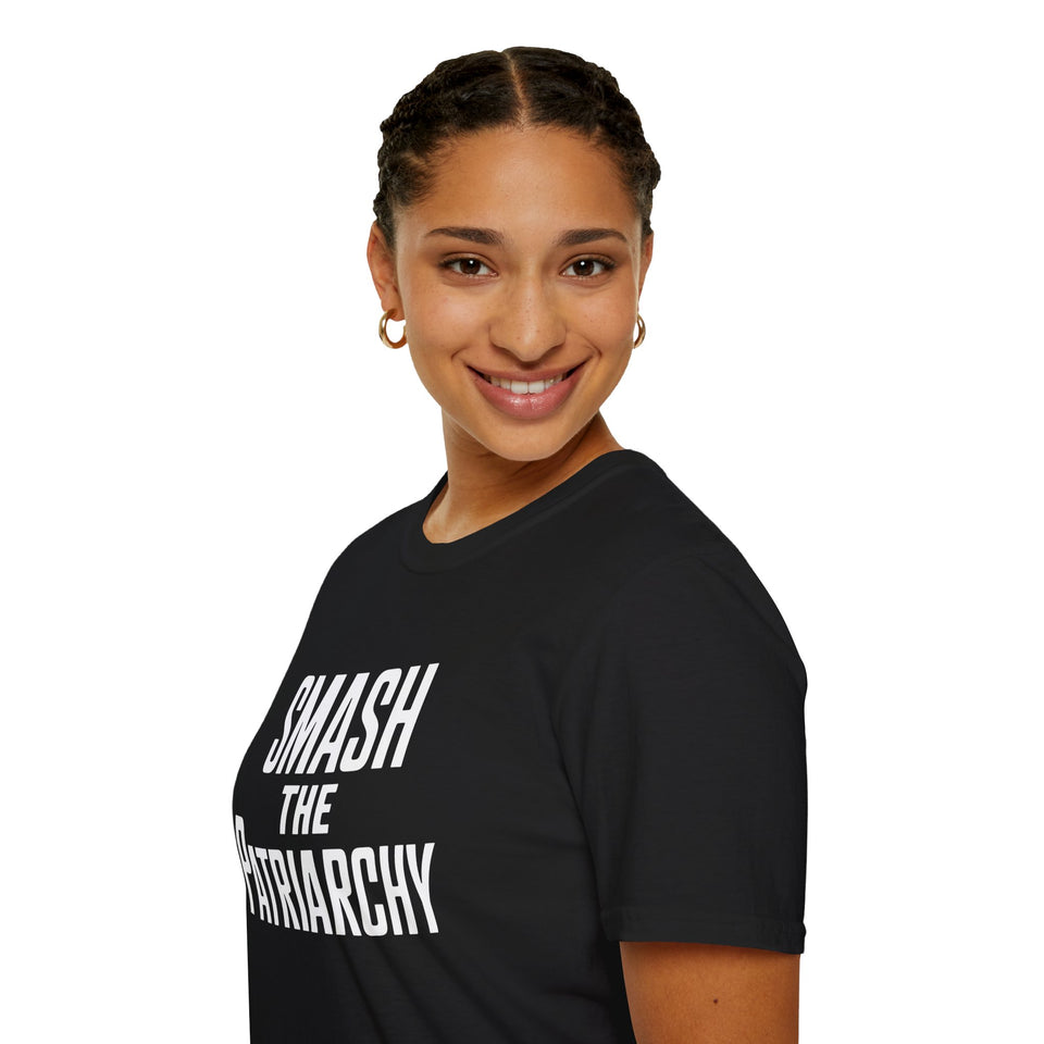 Smash the Patriarchy Feminism - Unisex Softstyle Feminist T-Shirt