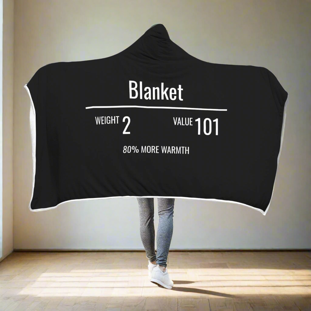 Blanket Fantasy RPG Video Game Hooded Blanket Main image