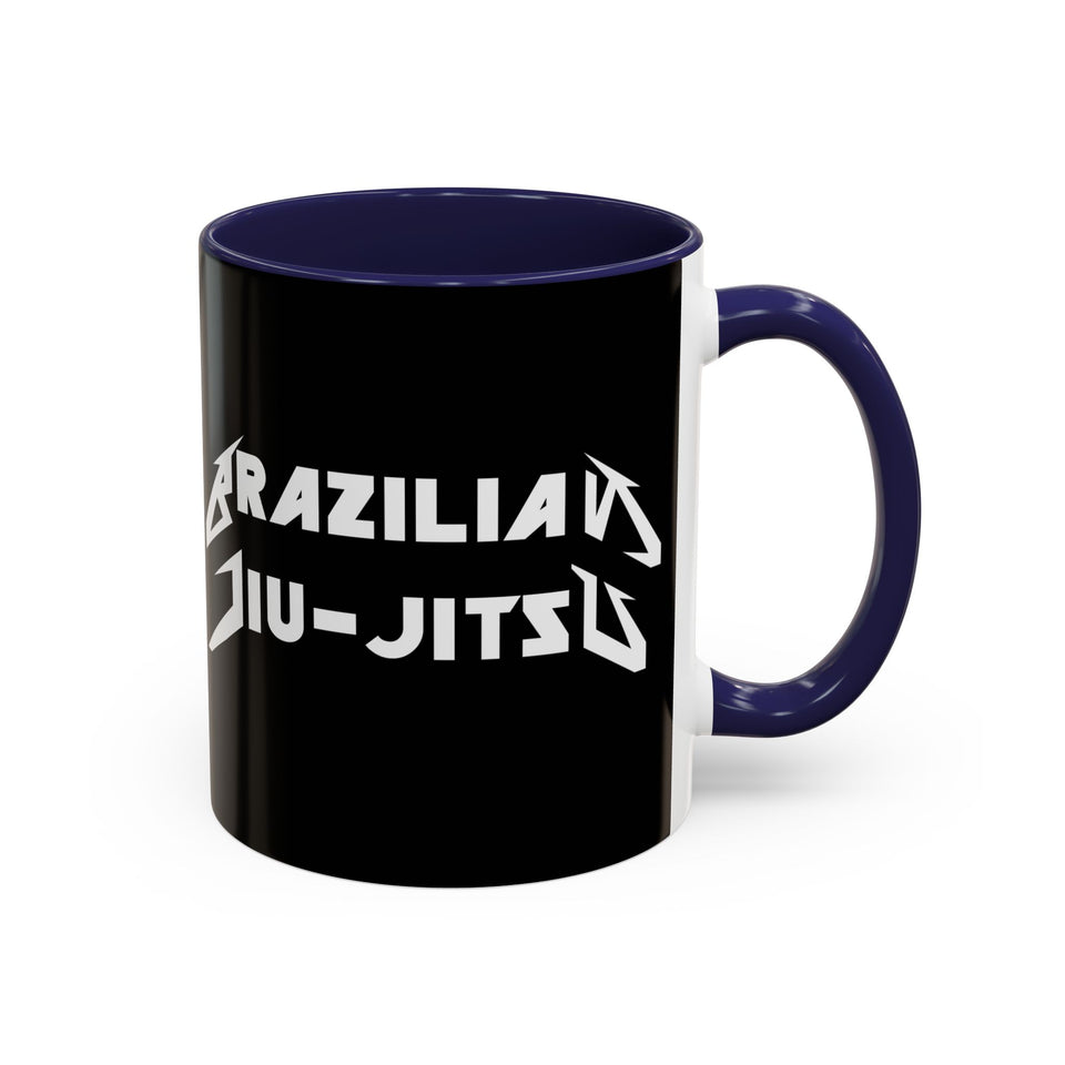 Brazilian Jiu Jitsu Metal | BJJ Accent Coffee Mug