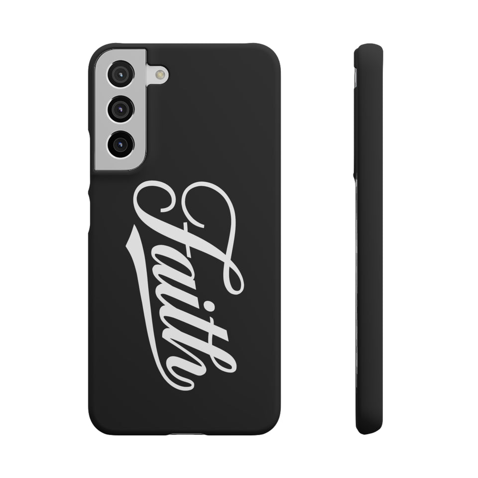 Faith In Jesus iPhone Christian Religion Phone Case | Jesus Faith Cross Phone Case | Faith Christian Cross iPhone & Samsung Galaxy Snap Cases