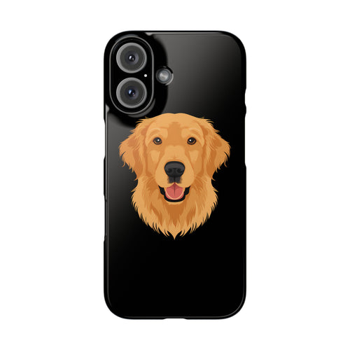 Premium Golden Retriever iPhone Case | Golden Retriever Gifts Slim Phone Cases