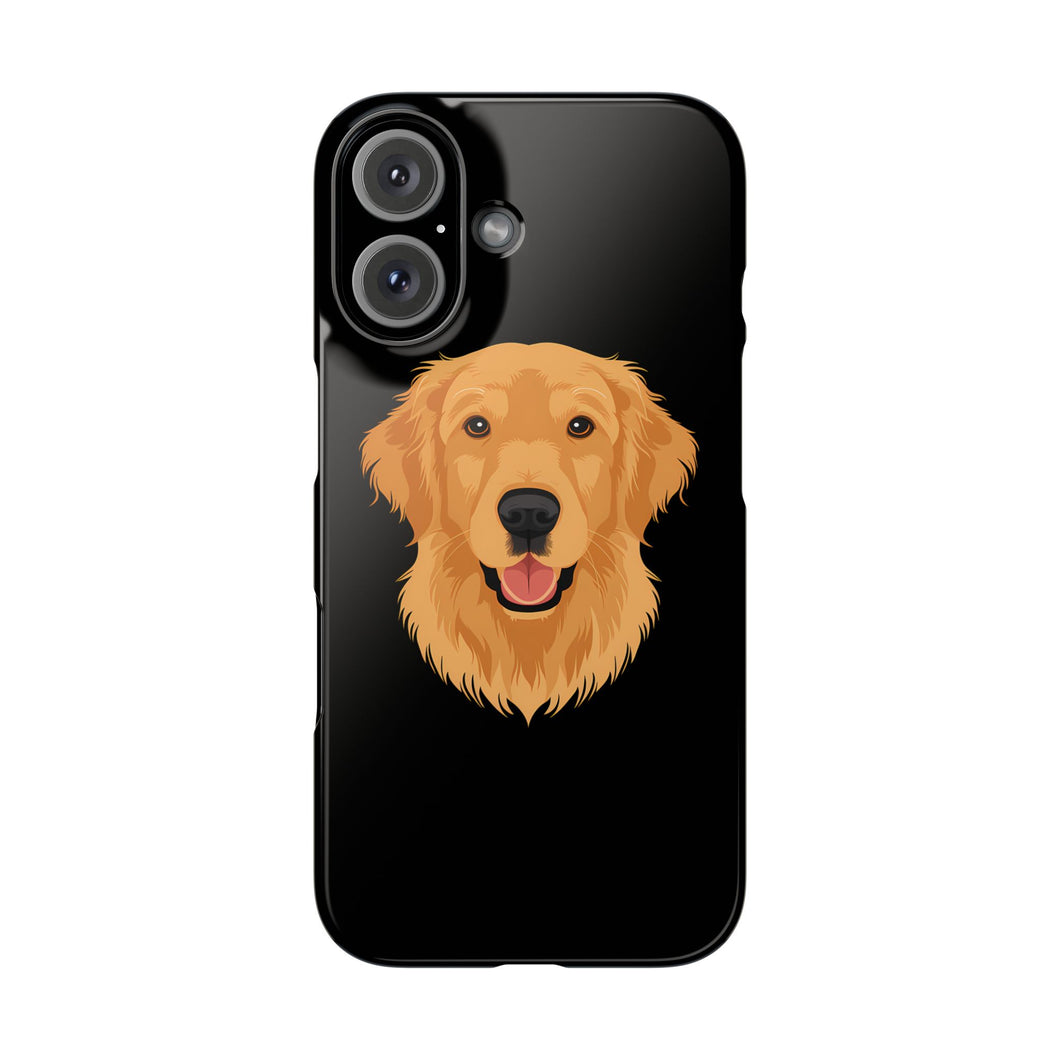Premium Golden Retriever iPhone Case | Golden Retriever Gifts Slim Phone Cases
